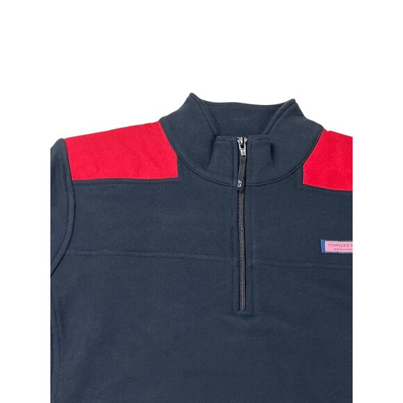 Vineyard Vines by Shep & Ian Women's Pullover 1/4 Zip Sweatshirt Size Large - Picture 4 of 16